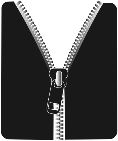 Zipper (#2) clipart