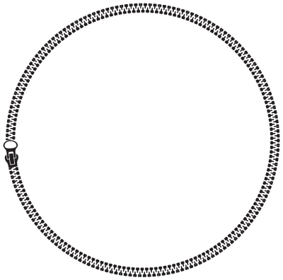 Zipper Frame clipart