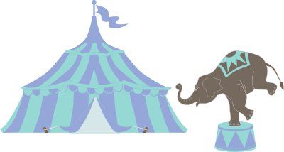 Zirkuszelt clipart