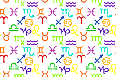 Zodiac pattern clipart