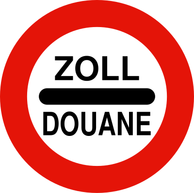 Zoll-Douane clipart