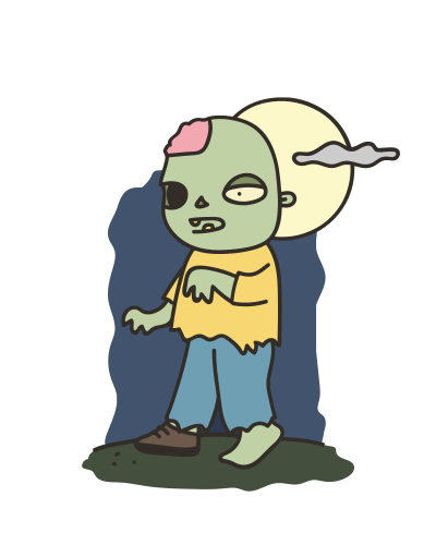Zombie clipart