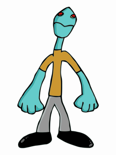 Zombie Clerk clipart