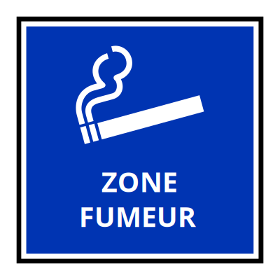 Zone fumeur clipart