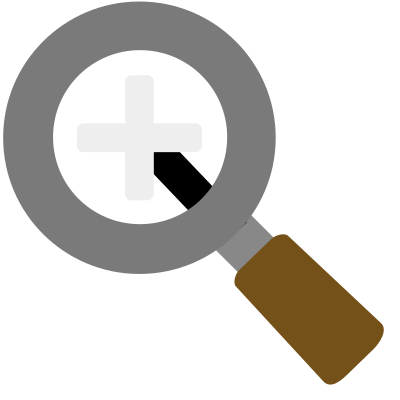 Zoom In Icon clipart