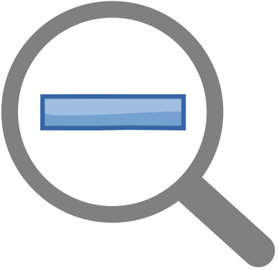 Zoom out clipart